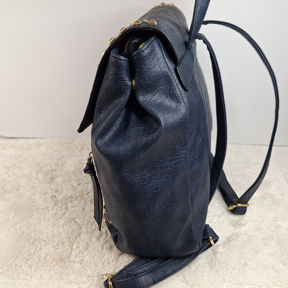 SAM & HADLEY NAVY BLUE BACKPACK - Picture 7 of 12